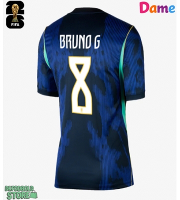 Brasilien Bruno Guimaraes #8 Replika Udebanetrøje Dame VM 2026 Kortærmet